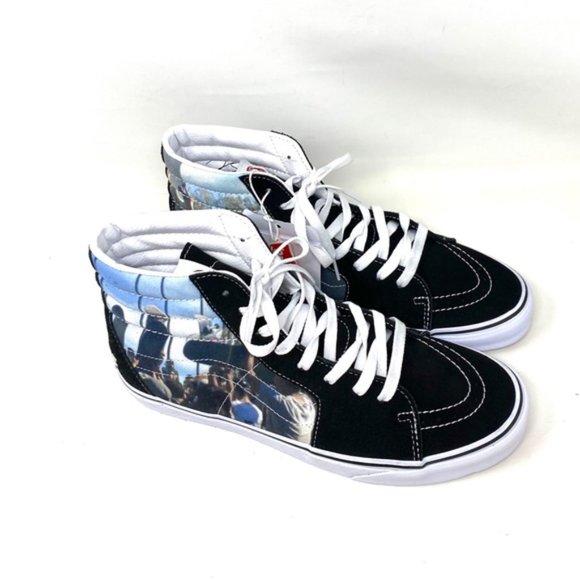 💖MEGA SALE💖VANS SK8-HI MOCA Frances Black Women Suede Canvas VN0A5KRHA55 - Picture 6 of 9